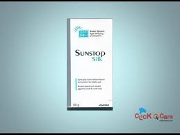 Is the ideal sunscreen cream to protect delicate and fair skin against the damaging effects of uvb radiation, uva1, uva2 radiation, visible light and infrared radiation. Sunstop Silk Spf58 Sunscreen On Clickoncare Youtube