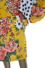 Carolina Herrera Floral Silk Dress