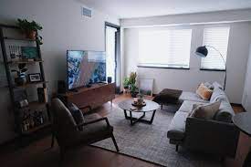 Apartment Setup Bay Area Ca Interior Living Space Design Concept Furniture Ho Modern Apartment Living Room Minimal Living Room Living Room Decor Apartment