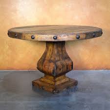 Demejico Fiesta Sale 2018 Shop Up To 70 Off Entire Inventory In 2020 Round Wood Dining Table Spanish Style Furniture Rustic Round Table