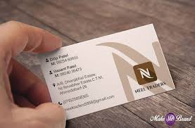 Business Card Designed For Neel Traders Businesscard Identity Trader Branding Name Card Design Business Card Design Modern Business Cards