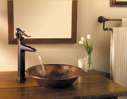 waterfall bathroom vessel faucet