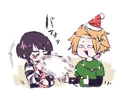 Jiro X Kaminari Christmas My Hero Academia My Hero Academia Hero My Hero