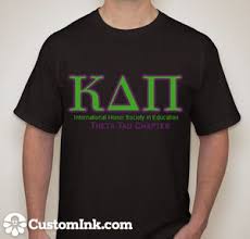 Kappa Delta Pi International Honor Society In Education Custom Ink Kappa Delta Honor Society