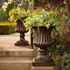 Classical Tuscany Indoor Outdoor Urn Frontgate Outdoor Urns Tuscan Garden Garden Urns