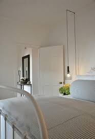 Thinking About Painting My Bed Might Look Great In White Pendant Lighting Bedroom Bedroom Lighting Home