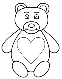 Find the best cute coloring pages for kids & for adults, print 🖨️ and color ️ 247 cute coloring pages ️ for free from our coloring book 📚. Teddy Bear And Heart Coloring Pages Coloring Home