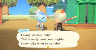 Animal Crossing: New Horizons - Be Careful What You Tell Sherb You're Good  At