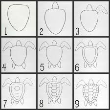 Step By Step Drawing Realistic Fish Google Search With Images Sea Turtle Art Turtle Drawing Turtle Art
