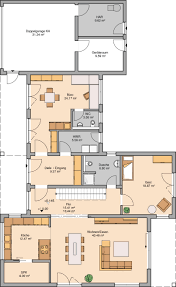 Bauhaus Ixeo Von Kern Haus Stilvoll Leben Mit Home Office Haus Grundriss Kern Haus Grundriss Einfamilienhaus