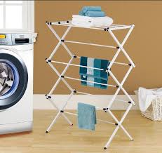 This sturdy rack has support arms made of steel to reinforce the upper racks to handle heavy clothes. Mainstays Folding Dry Rack Walmart Canada
