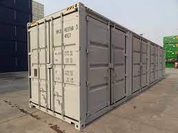 40ft High Cube Side Opening Shipping Container With Four Doors Height 2896mm Shipping Container Container Dimensions Container