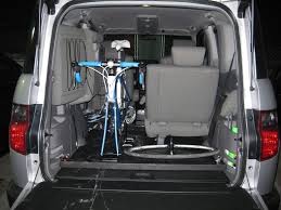 Interior Bike Mount Diy For Honda Element Now If Only My Element Was This Clean Honda Element Bike Mount Bike