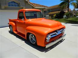 Image result for Gold Comet Orange 1955 Truck