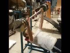 In bench, an arch reduces the range the weight has to travel, and uses more of you're lower pecs rather than your shoulders (which increases the weight you can use). Best Bench Press Fail Gifs Gfycat