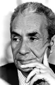 Image of THE WRITER IRVING WALLACE IN VENICE