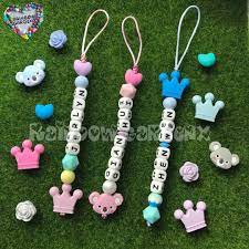 Buy letters/alphabet jewellery beads and get the best deals at the lowest. Handmade Customized Mini Bag Chain Keychain With Letter Beads Babies Kids Babies Kids Fashion On Carousell