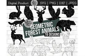 Download Animal Svg Bundle Geometric Forest Animals Modern Jpeg Png 1077465 Cut Files Design Bundles