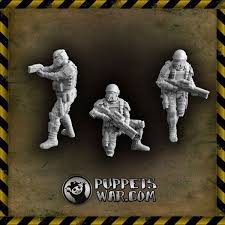 Puppetswar Eu Troopers Alpha Unit The Unit Trooper Lion Sculpture