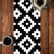 45 Colors Diamonds Table Runner Boho Chic Table Runner Aztec Chic Table Runner Chic Table Colored Diamonds