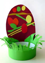 Osternest Aus Kaseschachtel Ostern Basteln Meine Enkel Und Ich Made With Schwedesign De Basteln Osterkorbchen Basteln Osternest Basteln