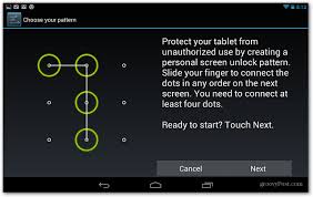 Back up all your data first!nex. Set A Screen Lock On Google Nexus 7 Tablet Groovypost