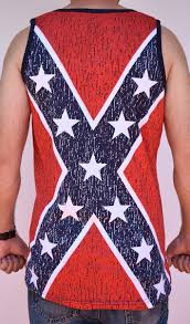 Confederate Flag Tank Top Sleeveless Shirt Biker Wear Usa Learn more about its use by during the war, the confederacy and its military forces used a variety of flags, but the flag that became.