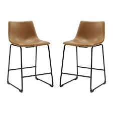 Give Your Kitchen Update With Our Faux Leather Barstools For Your Counter Space As The Leather Counter Stools Leather Dining Chairs Faux Leather Dining Chairs