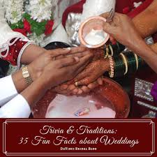 Which of the following is not a wedding tradition: Trivia Traditions 35 Fun Facts About Weddings Davinci Bridal Blog