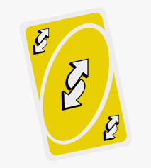 You score points for cards left in your opponent's hands. Image Yellow Reverse Card Uno Hd Png Download Kindpng