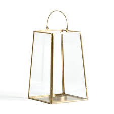 Easily find metal candle holders that fit your style and budget. Uyova Glass And Brass Or Black Metal Candle Holder Brass La Redoute Interieurs La Redoute