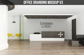 Office Branding Mockup Office Interior Reception Interior Logo Branding Interior Design Instant Digital Download By Aivosgraphics On Etsy Thiết Kế