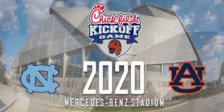 North Carolina And Auburn Set To Face Off In 2020 Chick Fil