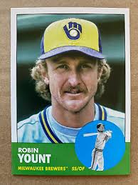 ROBIN YOUNT 2022 Topps Archives #21 MILWAUKEE BREWERS
