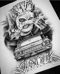 David gonzales art chicano mexicano lowrider mexica banner aztec. 5 734 Likes 13 Comments Mexicanstyle Art On Instagram Gangster Art By Bobink120 Mexicanstyle Gangsta Tattoos Chicano Art Tattoos Chicano Tattoos Sleeve