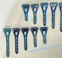 TITANIUM Distal Radius Locking Volar Plates 2 to 6 Holes 2.7mm 10pc
