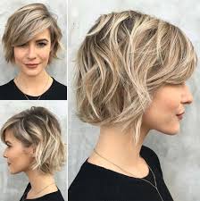 Great looking jagged layers on top hair with sleek angled cute short hair style with bangs. 38 Short Layered Bob Haircuts With Side Swept Bangs That Make You Look Younger Short Hair Models