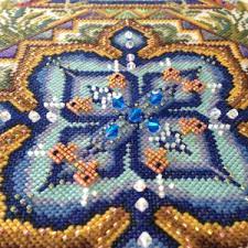 Cross stitch smaller fabric count. Needlework Adventures Chatelaine