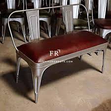 Industrial Furniture India Leather Bench Benches For Sale Hotel Restaurant
