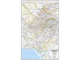 Have students fill in their outline to include areas mentioned in a lesson, other geographic or topographic information, or a historical timeline of developments in the region. National Geographic Maps Re01020438 Afghanistan Pakistan Laminated Newegg Com