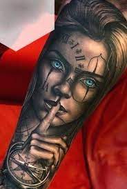 Full Hand Covering Hd Tattoos In 2021 Tattoos For Guys Girl Face Tattoo Men Tattoos Arm Sleeve