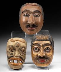 Huang, Anton. 1983 O/c Three Balinese Dancers.