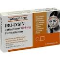 IBU-LYSIN -ratiopharm 684mg stk - online günstig kaufen