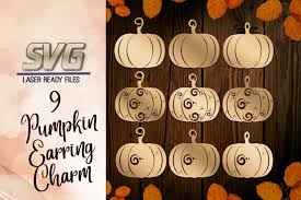 1,000+ vectors, stock photos & psd files. Fall Pumpkin Earrings Charms Pendants Svg Glowforge Files 837912 Illustrations Design Bundles