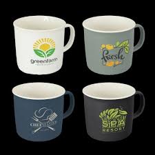 We currently have low volume printing options for customised small order print runs on coffee cups on a limited range of our standard multi walled ripple coffee cups available only in light brown & white wripple. Ceramic Mugs Dynamic Gift Nz Promotional Gifts Branded Corporate Products