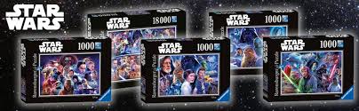 High quality 1000 piece cardboard jigsaw puzzle. 19764 Ravensburger Star Wars Collection Ii Jigsaw Puzzle 1000 Pieces Age 12 Spielzeug Puzzles Martinshudt Com
