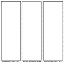 Do you ever need to find your place in a book? Free Bookmark Templates Microsoft Word Zomya