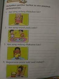 Kunci jawaban tema 8 kelas 4 halaman 60 63 64 65 66 67 68 69 70 71. Perhatikan Gambar Dan Jawablah Pertanyaannya Kelas 1 Tema 8 Peristiwa Alam Brainly Co Id