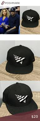 Paperplanes Jay Z Snapback Hat Blk Wht Os In 2020 Snapback Hats Jay Z New Era Logo