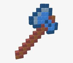 Minecraft diamond pickaxe png transparent. A Diamond Axe From Minecraft Minecraft Stone Axe Png Png Image Transparent Png Free Download On Seekpng